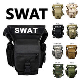 户外多功能腰腿包 SWAT战术骑行腿包 特种兵军迷腿挂包防水迷彩包