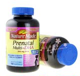 美国正品Nature Made孕妇产妇综合维生素矿物质+DHA+叶酸165粒
