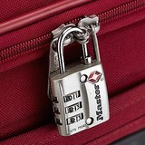 玛斯特密码锁行李箱健身房背包箱包锁防盗防撬挂锁锁头出国旅游
