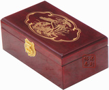 红木中式复古古典平遥推光漆器首饰盒饰品收纳盒结婚过年送礼礼品