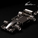 钥匙扣F1赛车模型 创意汽车钥匙挂件 车友礼物六一儿童节礼物