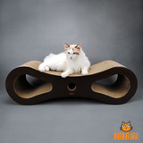 爆款热卖 田田猫 创意大型瓦楞纸猫抓板猫玩具猫抓床猫家具磨爪