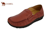 Camel骆驼特价春款 专柜正品真皮套脚户外休闲妈妈鞋A1307040