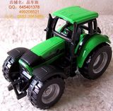农用拖拉机头 士高拖拉机 SIKU士高汽车合金模型 绿色 银轮毂