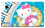 上海交通卡 KT凯蒂猫 Hello Kitty 迷你卡 公共公交卡异形卡 夏卡