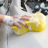 洗车擦车海绵特大号加厚8字珊瑚刷车打蜡 不伤车漆 汽车工具用品