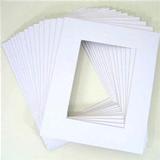 7 8 10 12寸纯实木白色相框卡纸彰显立体品味 装裱十字绣画框卡纸