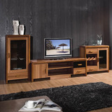 木质宜家实木电视柜储物柜矮柜地柜收纳现代中式组合简约边柜L180
