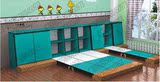 海基伦幼儿园专用床 幼儿床儿童专用床 橱柜两用床 墙壁床