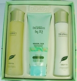 韩国化妆品套装正品 三星绿茶三/3件套盒 护肤品 保湿补水抗过敏