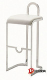 时尚简约创意吧台椅KTV酒吧椅欧式高脚椅宜家吧凳不锈钢家用椅子
