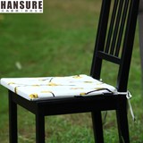 椅子垫 全棉厚餐椅垫坐垫沙发垫可拆洗40x40 45*45 50x50方形垫子