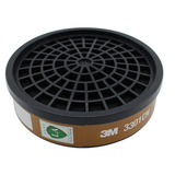 正品3M3301CN滤毒盒喷漆防毒防装修异味甲醛油漆味3200面具配件