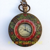 古玩古董 珐琅彩老式钟表 欧式挂钟 纯铜老式怀表 欧米茄机械表