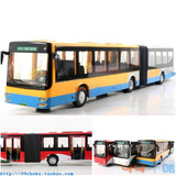 北京特1路公交上海广州公共汽车 加长双节长巴士通道巴士模型玩具