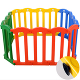 多角度幼儿园围栏 门口护栏游戏栅栏 塑料玩具儿童安全隔离栏