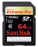 SanDisk 闪迪 64G SDXC UHS-1 633X 64GB 高达95M/S SD卡 CLass10