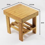 特价楠竹儿童凳子 写字桌凳小孩凳子小板凳 实木时尚多功能洗脚凳