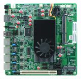 英特尔D525双核4网口千兆主板ROS海蜘蛛软路由主板工控ITX主板