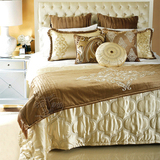 阿玛家纺高档奢华床上用品欧式绣花十三件套绗缝床盖多件套新品