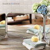 Harbor House 铜质折叠镜子 灵活便捷 桌面摆饰 美式家居 105330