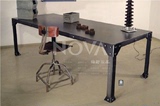美式乡村工业风格LOFT铁艺铁桌餐桌会议桌电脑桌工作台办公桌