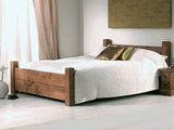 美式乡村全实木家具单人床双人床松木床厂家特价直销定做老式家具