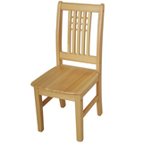 恺鑫聆特价简约现代拆装原木促销环保松木餐椅纯手工制作简易大方