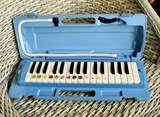 收藏品 日本雅马哈口琴P-32DP键盘口风琴