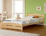 特价床实木床田园风格公主床单人床双人床1米宽1.2米宽1.5米宽