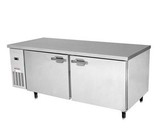 银都1.8米冷藏工作台、厨房操作台、不锈钢铜管暗管商用冰箱冷柜