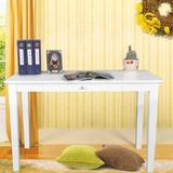 白色简约欧式卧室书房书桌长方形带抽屉办公桌家居桌子小家具