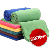 擦车毛巾30*70洗车毛巾布汽车超细纤维超大号加厚吸水用品工具