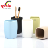 瑞士品牌卫浴SPIRELLA创意时尚陶瓷简约情侣牙缸刷牙杯洗漱口杯子