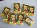 俄罗斯进口巧克力 大头娃娃红色十月每小块15克迷你装拍42块一盒