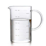 左茗右器 大容量玻璃量杯带刻度1000ml 厨房耐热加厚烧杯测量杯子