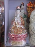 景德镇 陶瓷 珐琅彩-平安富贵观音摆件陶瓷菩萨佛像瓷像
