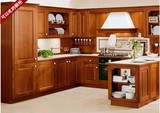 厨房定做/实木门板 刨花板柜体 人造石橡木 订做整体实木 橱柜门