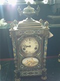 景泰蓝珐琅仿古机械座钟| 古典钟表| 欧式挂钟|老式钟表|仿古董钟