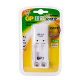 GP超霸充电器KB02充电电池5号 7号充电电池通用可单粒充电