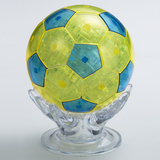 3d立体水晶拼图 世界杯礼物 diy益智拼装积木玩具批发 带灯足球