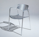 chair排骨椅铝合金时尚椅子简洁经典咖啡椅酒店椅意大利高档餐椅