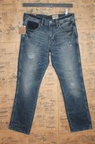 专柜代购 Wrangler 威格 泼漆补丁微收牛仔裤 WMC310401389 原790