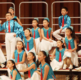 中小学生大合唱服装男女生儿童演出表演服装古筝二胡朗诵服装热卖