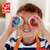 德国Hape蜂眼万花筒 多棱镜 木制 儿童创意益智玩具 颜色随机发货