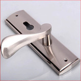 现代风格58铜锁体铝合金室内房门锁机械执手门锁不锈钢58锁体特价