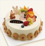 特价折扣味多美儿童创意生日蛋糕北京官方配送 美味熊 个性蛋糕