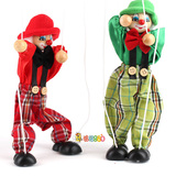 可爱小丑提线木偶 儿童玩具 亲子早教益智玩具