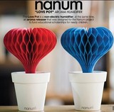 香薰爱心加湿器韩国Nanum不插电办公室创意家居生日礼物