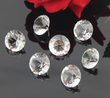 人气超闪机磨透明白水晶钻石珠宝手机柜台装饰品  创意橱窗点缀